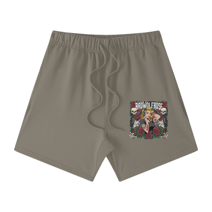 BadWolfRose Cotton Shorts