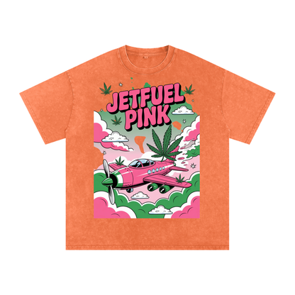 Aonaran 420 Acid Wash Oversize T-Shirt