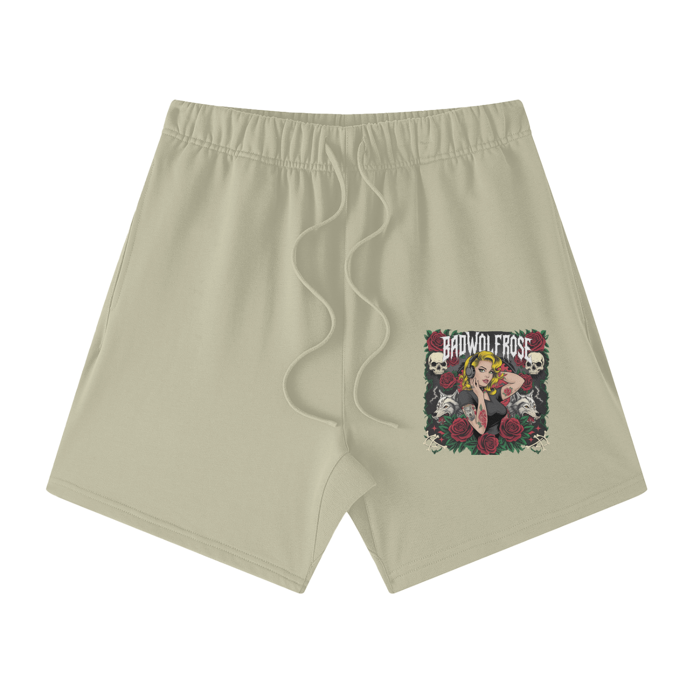 BadWolfRose Cotton Shorts