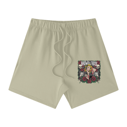 BadWolfRose Cotton Shorts