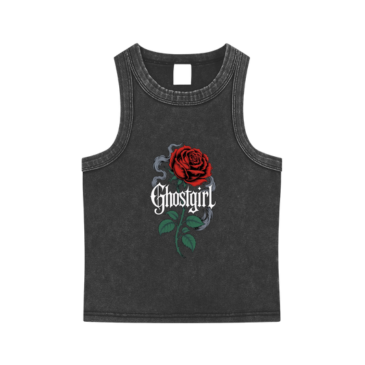 GhostGirlXoxx Snow Washed Tank Top