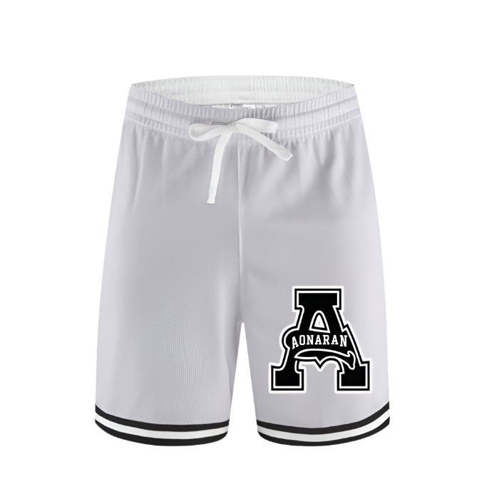 Aonaran Classic Zip Pocket Basketball Shorts