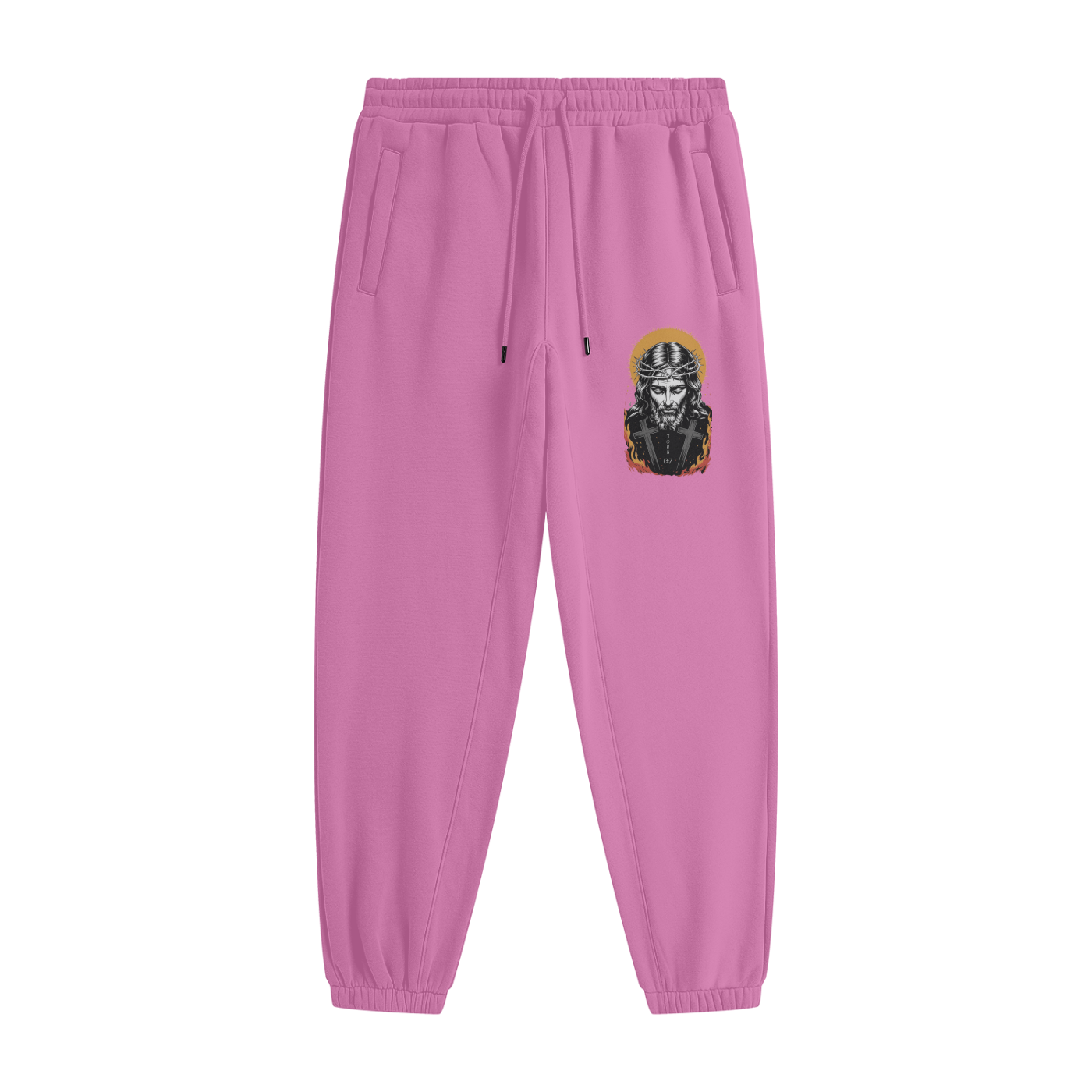 Jesus is King Unisex Fleece Joggers