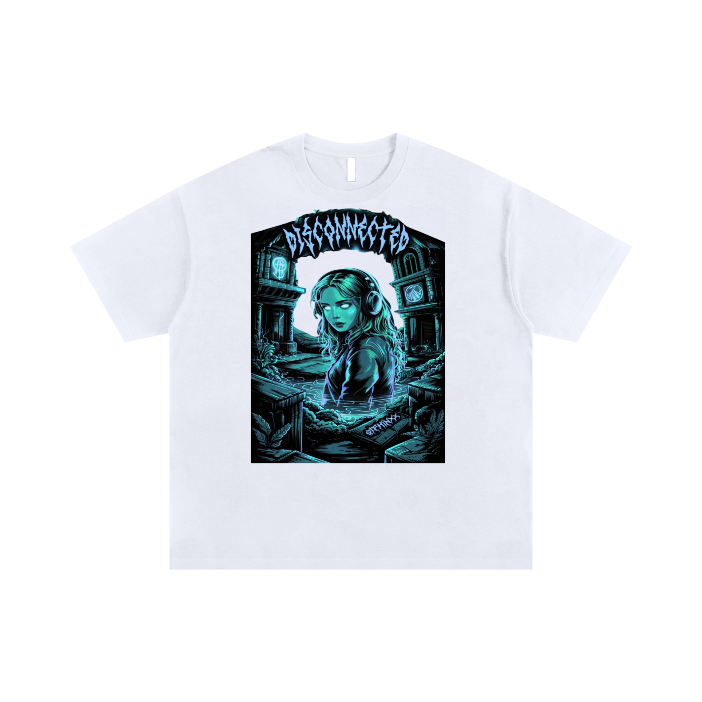 Disconnected Oversized T-shirt
