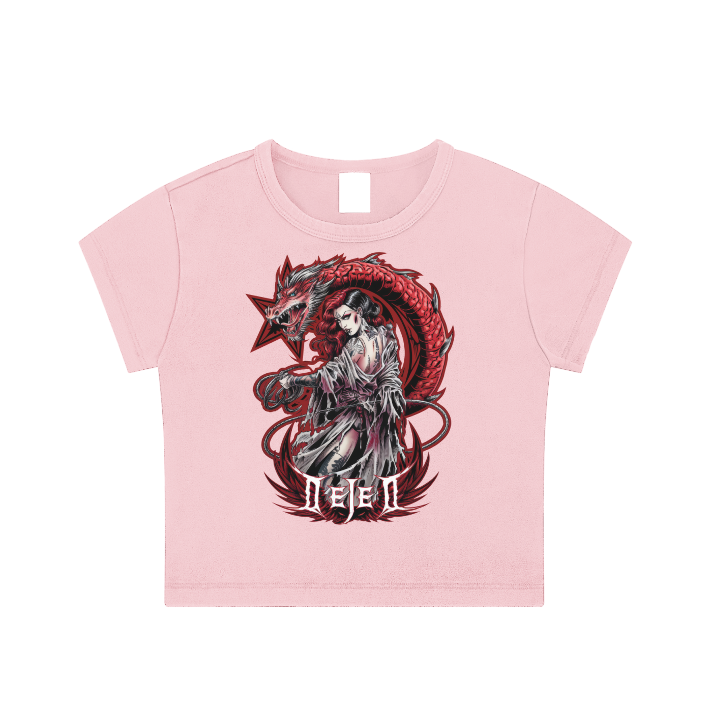 Dejen Season 2 Snow Washed Crop Top