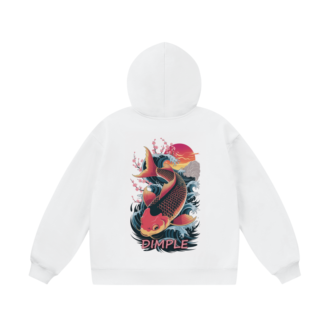 Dimple Oversize Heavyweight Fleece Hoodie