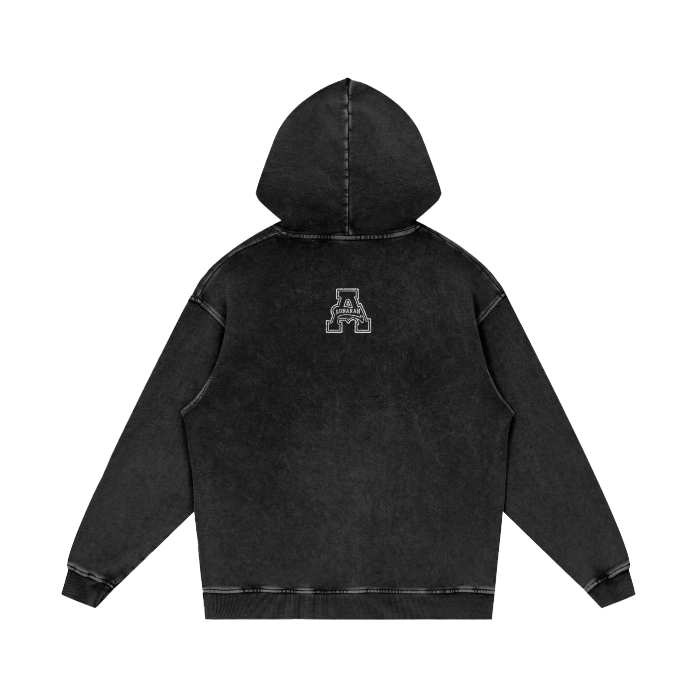 Cold World Acid Wash Oversize Hoodie