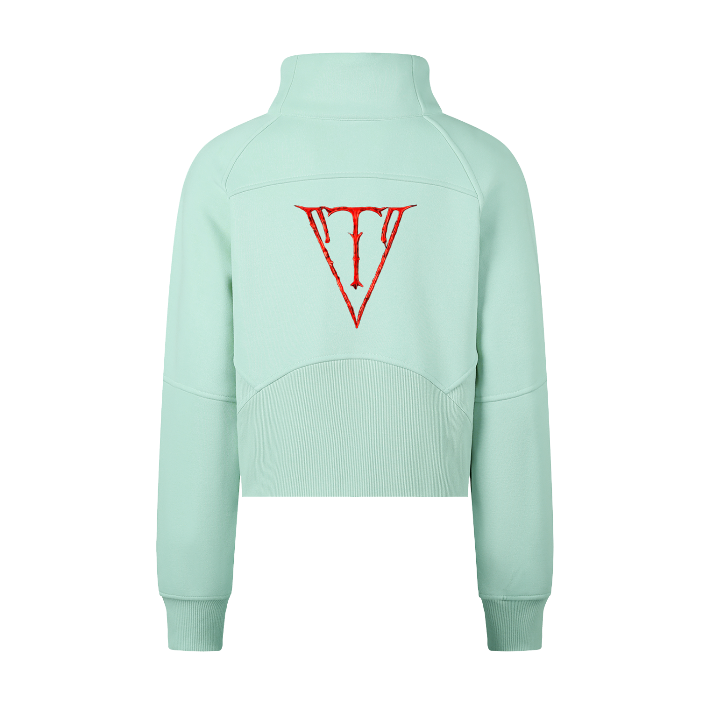 Aonaran NevaeH Cropped Half-Zip Sweatshirt