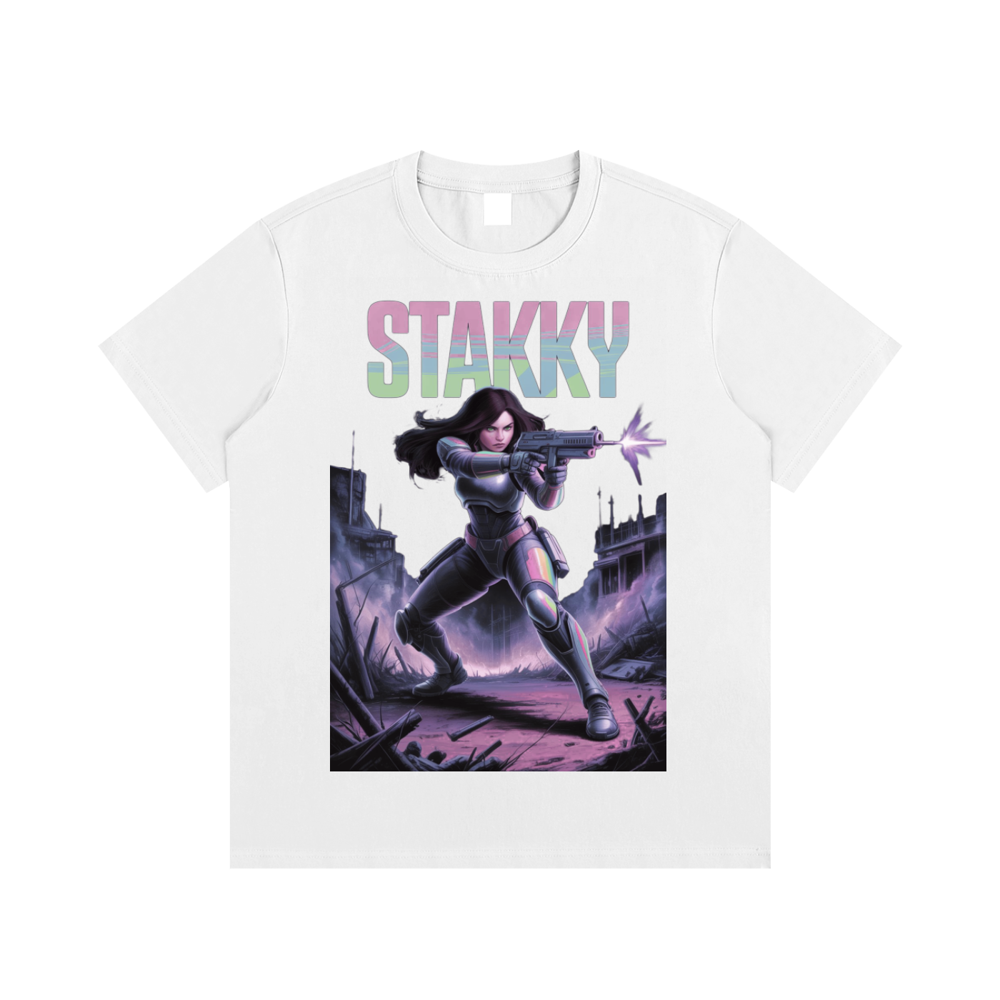 Stakky Season 2 Essential Cotton T-Shirt