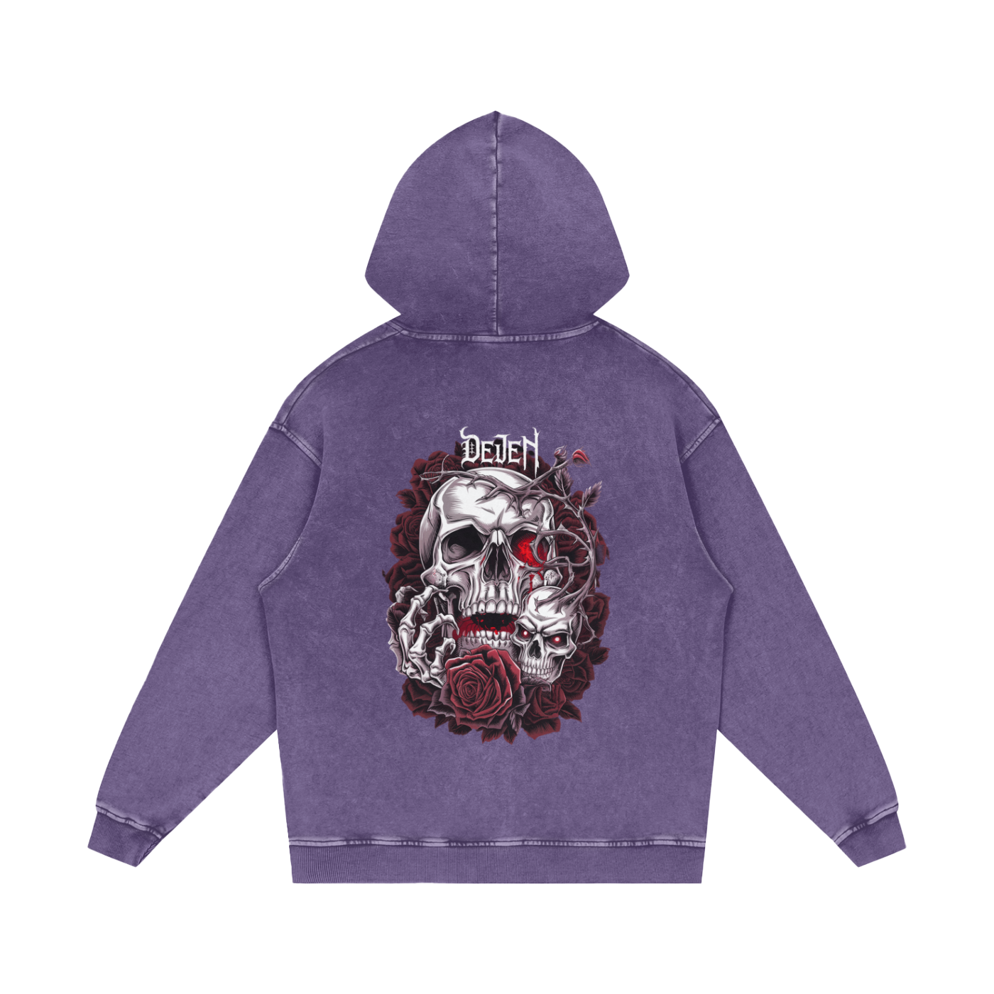 Dejen Season 2 Acid Wash Oversize Hoodie