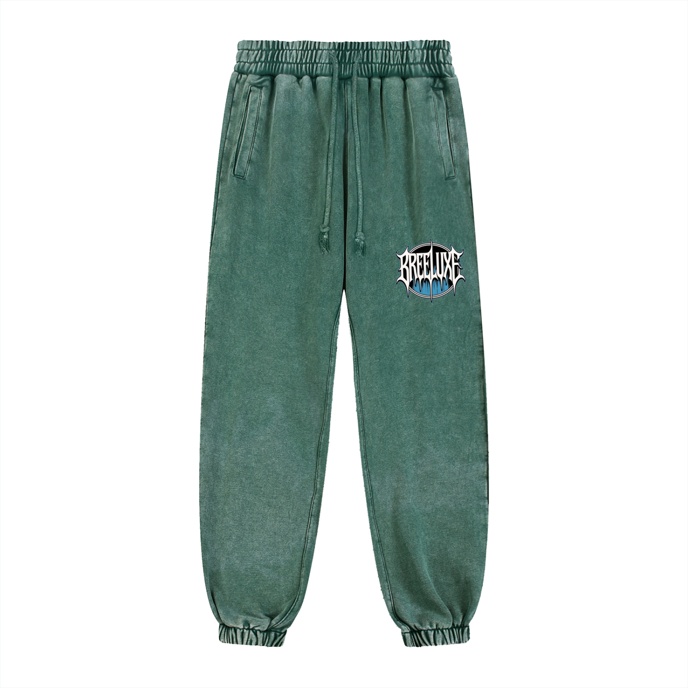 BreeLuxe Season 2 Snow Wash Heavyweight Jogged Sweatpants