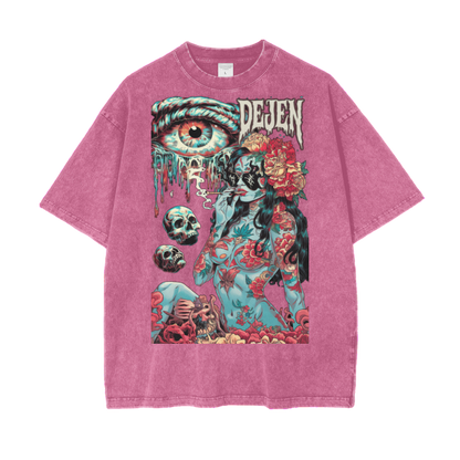 DeJen by DeJenQueen Oversize Snow Washed T-Shirt
