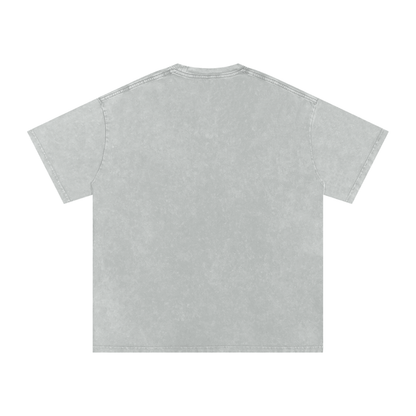 killakyls Snow Washed Oversized Cotton T-Shirt