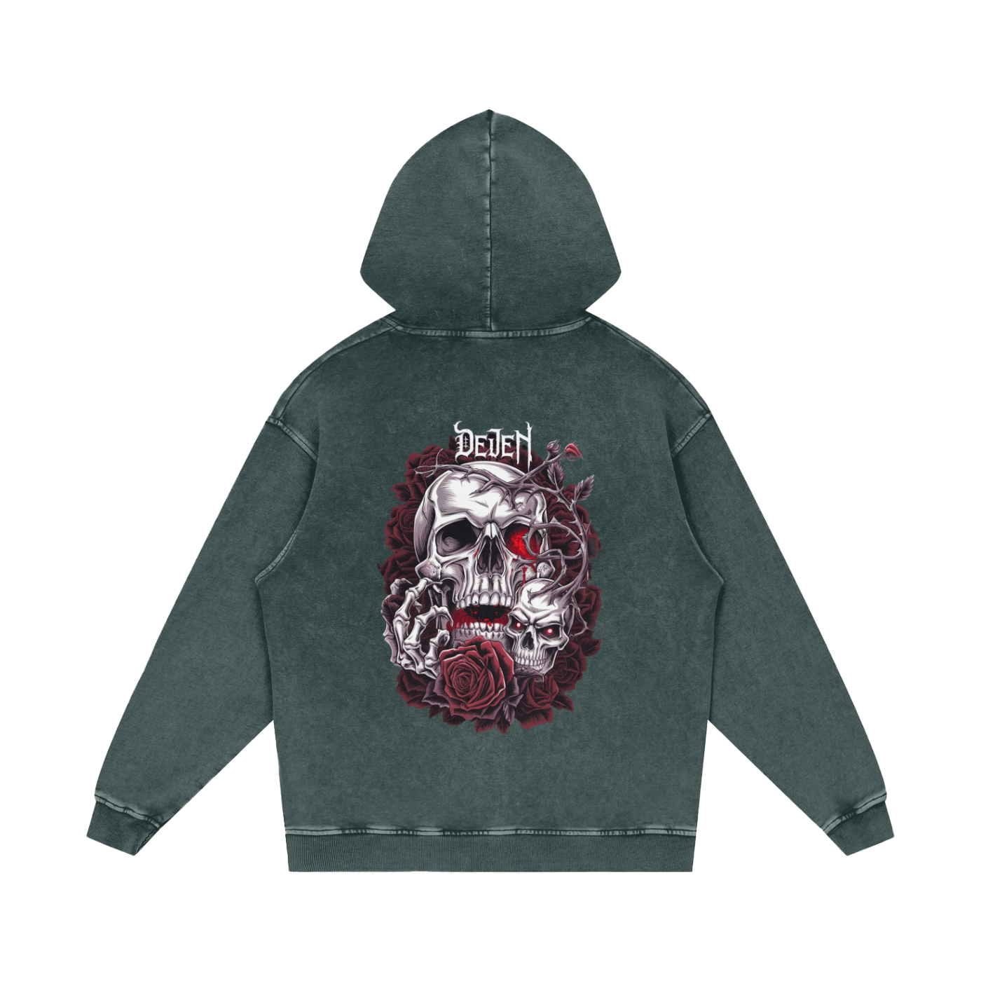Dejen Season 2 Acid Wash Oversize Hoodie