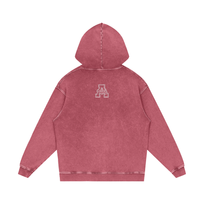 Cold World Acid Wash Oversize Hoodie