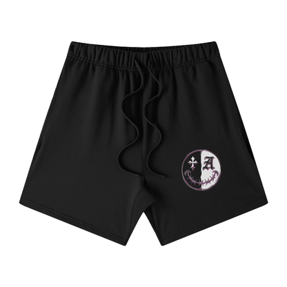 Aonaran Asylum Loose Fit 100% Cotton Shorts