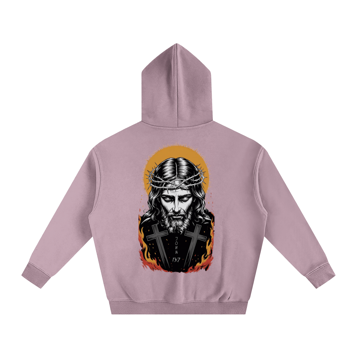 Jesus is King Oversize Fleeced Hoodie