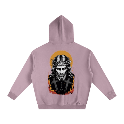 Jesus is King Oversize Fleeced Hoodie