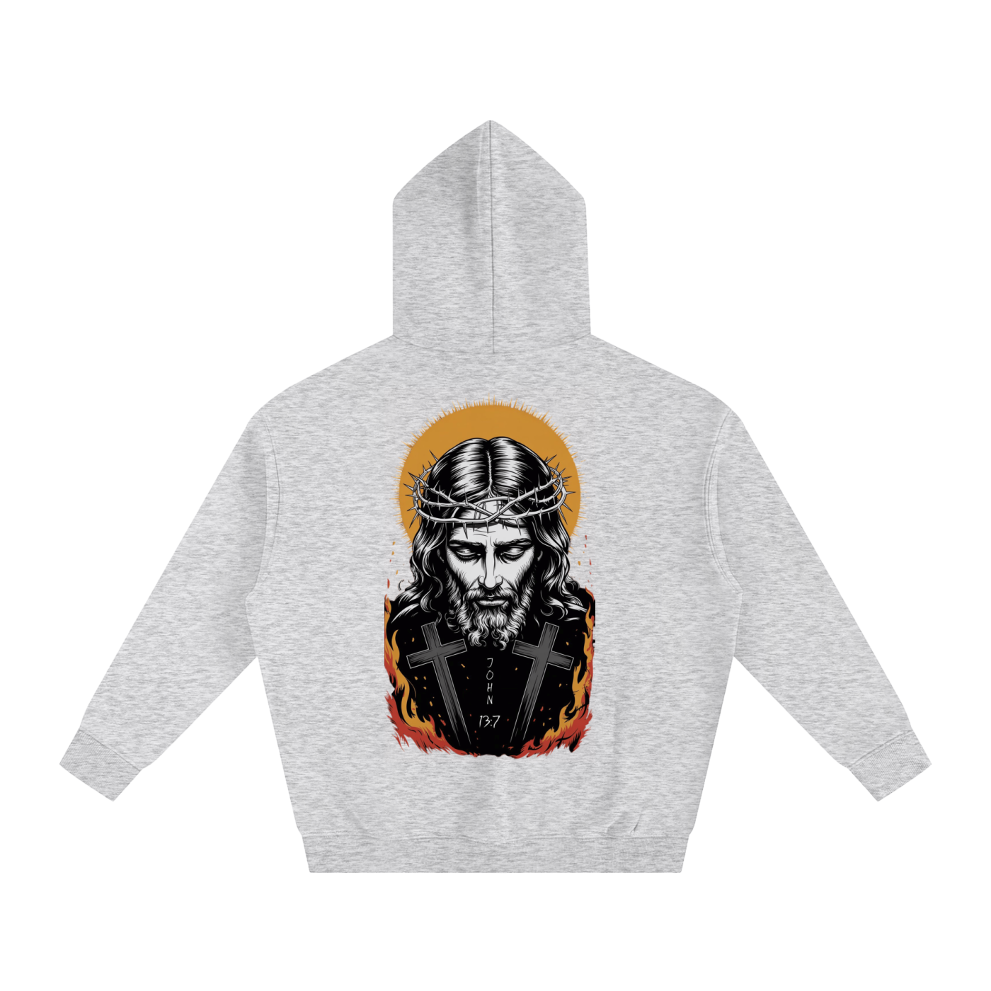 Jesus is King Oversize Fleeced Hoodie