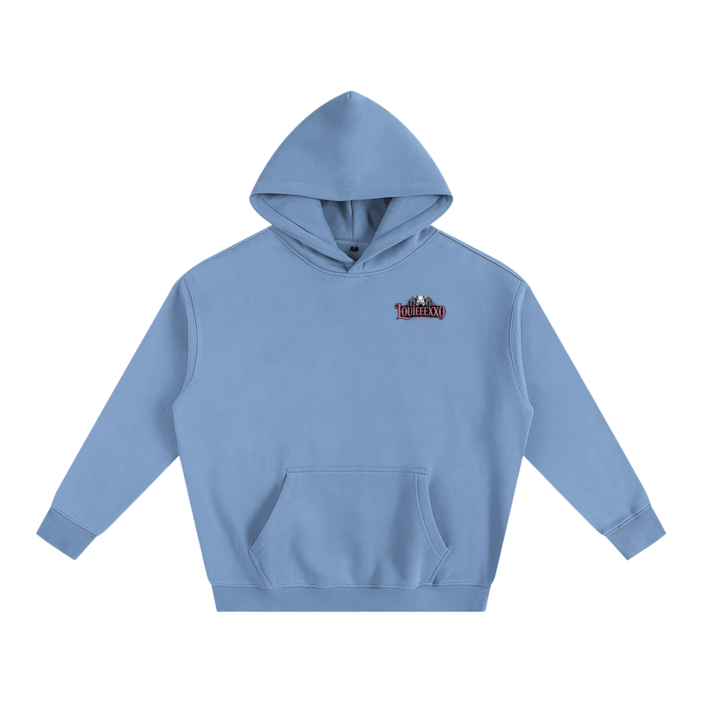 Louieeexxo Oversize Fleeced Hoodie