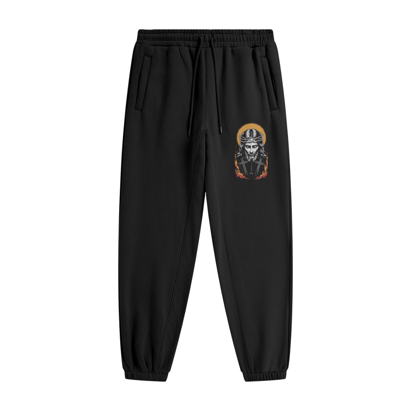 Jesus is King Unisex Fleece Joggers