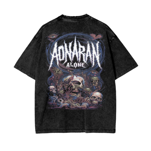 Aonaran Reversed Oversize Snow Washed T-Shirt