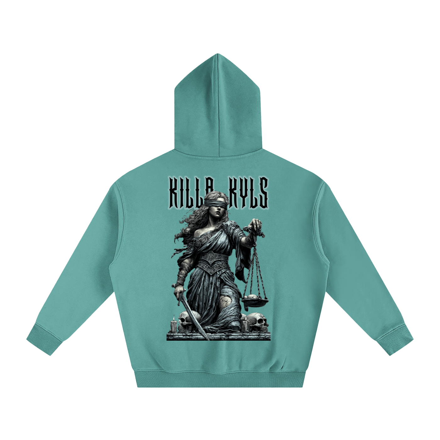 killakyls Oversize Fleeced Hoodie
