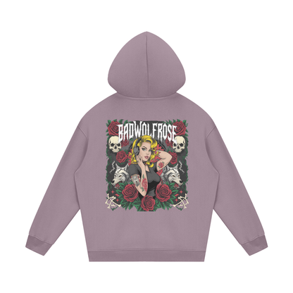 BadWolfRose Fleece Hoodie