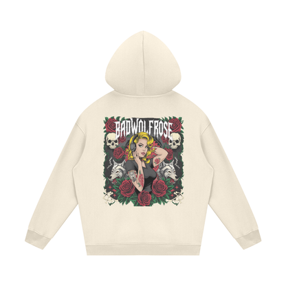 BadWolfRose Fleece Hoodie
