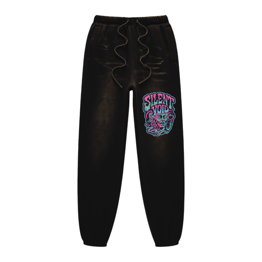 Aonaran 1 OFF Sunfade Fleeced Sweatpants