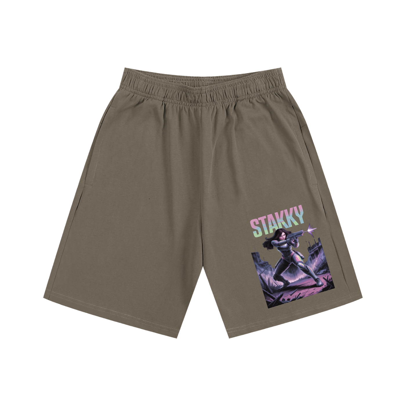 Stakky Season 2 Essential Heavyweight Cotton Shorts