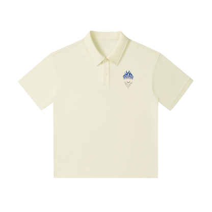 Aonaran Varsity Drop Shoulder Short-Sleeve Polo