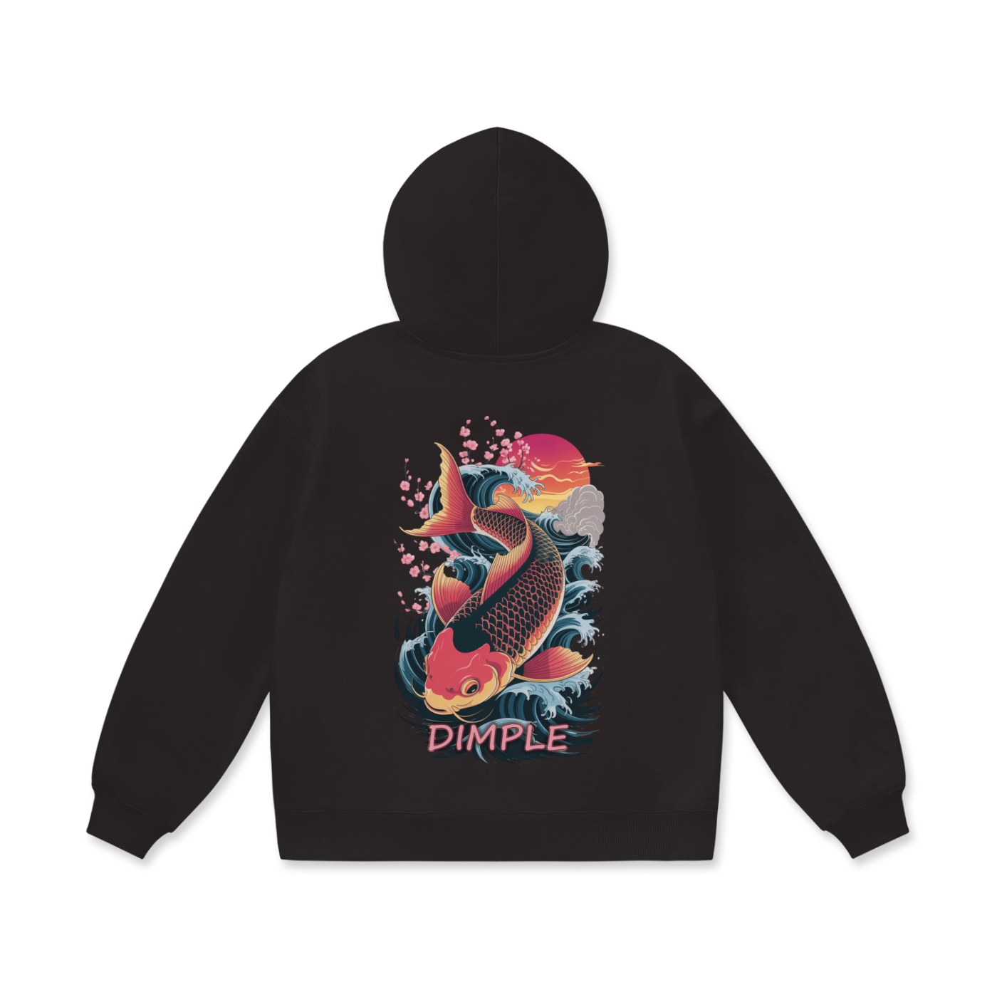 Dimple Oversize Heavyweight Fleece Hoodie