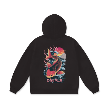 Dimple Oversize Heavyweight Fleece Hoodie