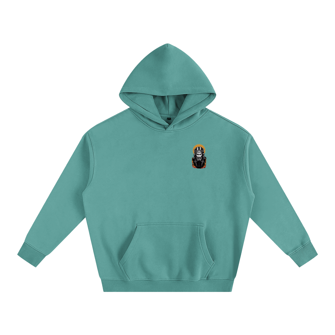 Jesus is King Oversize Fleeced Hoodie