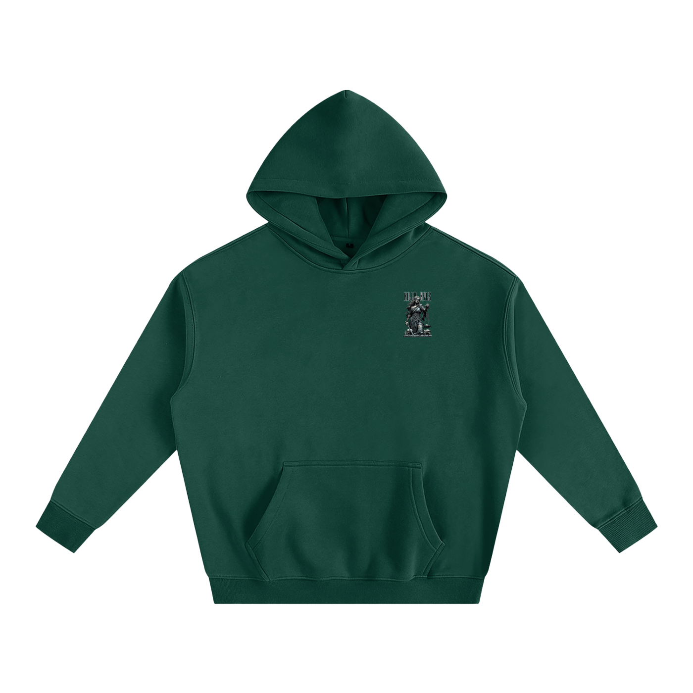 killakyls Oversize Fleeced Hoodie