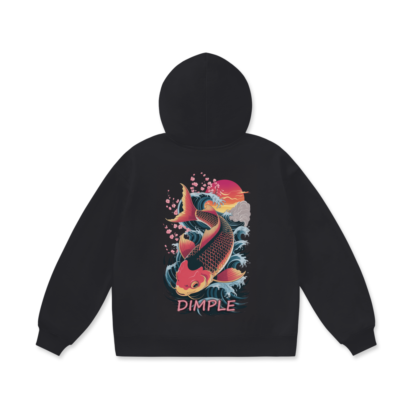 Dimple Oversize Heavyweight Fleece Hoodie