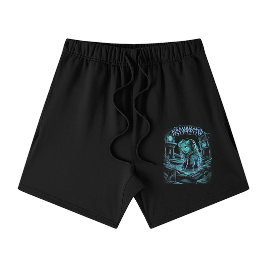Disconnected Cotton Shorts