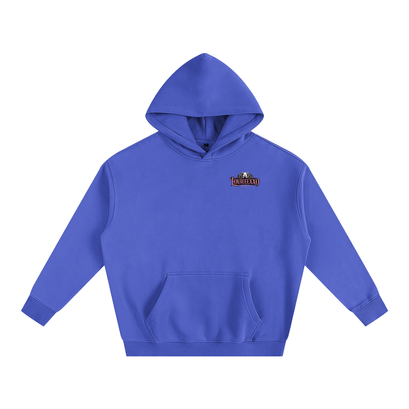 Louieeexxo Oversize Fleeced Hoodie