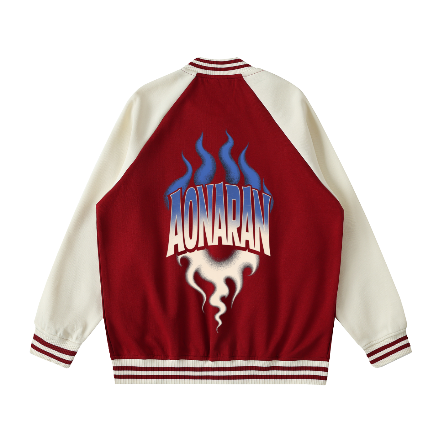 Aonaran Varsity Two Tone Raglan Sleeve Varsity Jacket