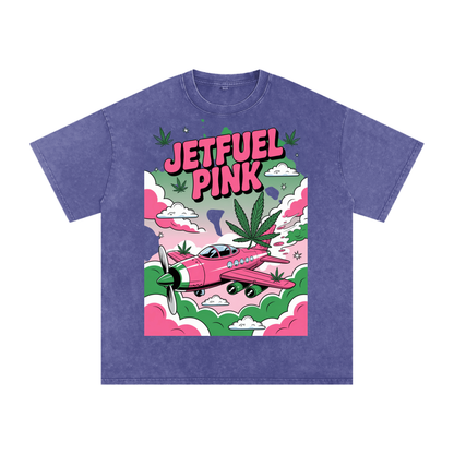 Aonaran 420 Acid Wash Oversize T-Shirt