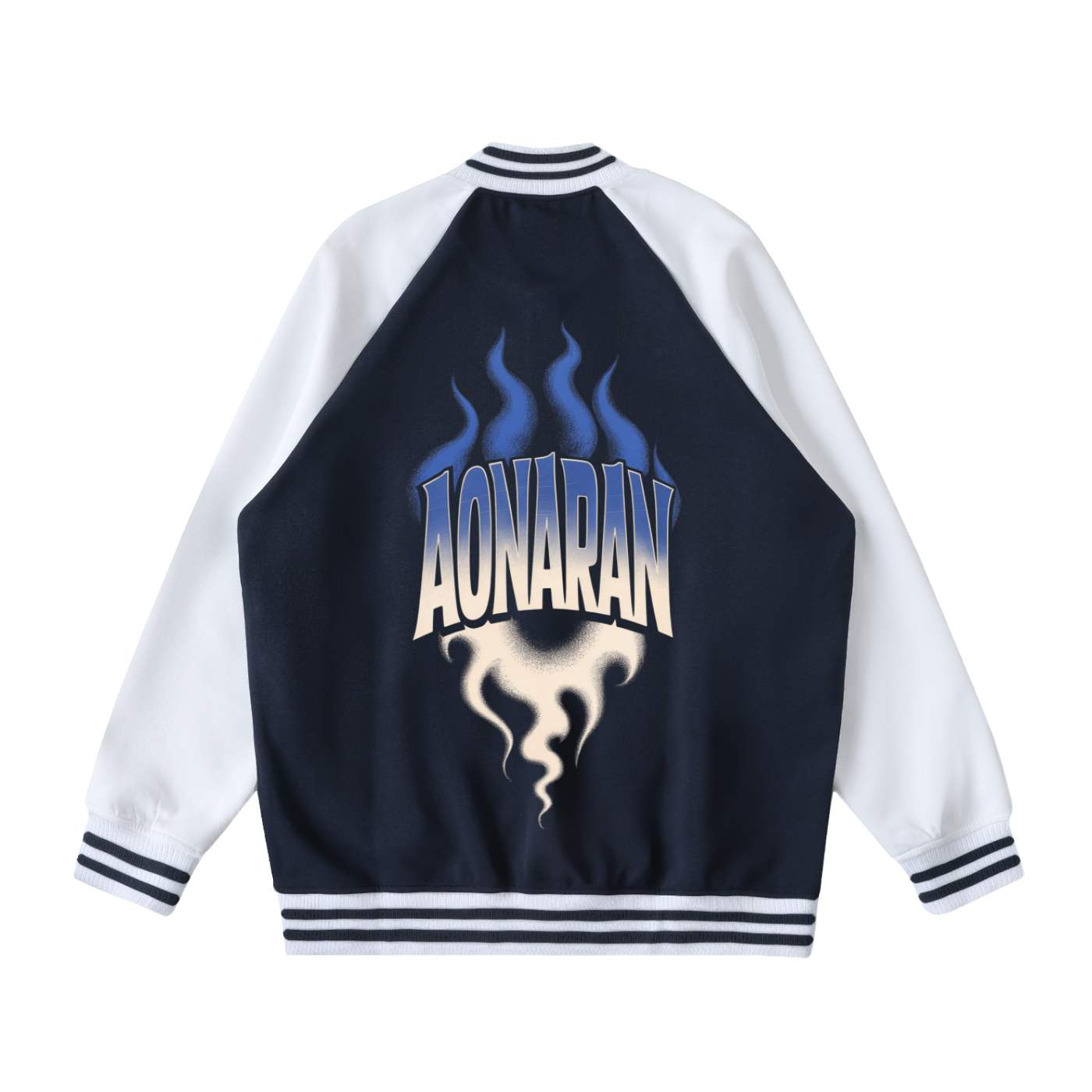 Aonaran Varsity Two Tone Raglan Sleeve Varsity Jacket