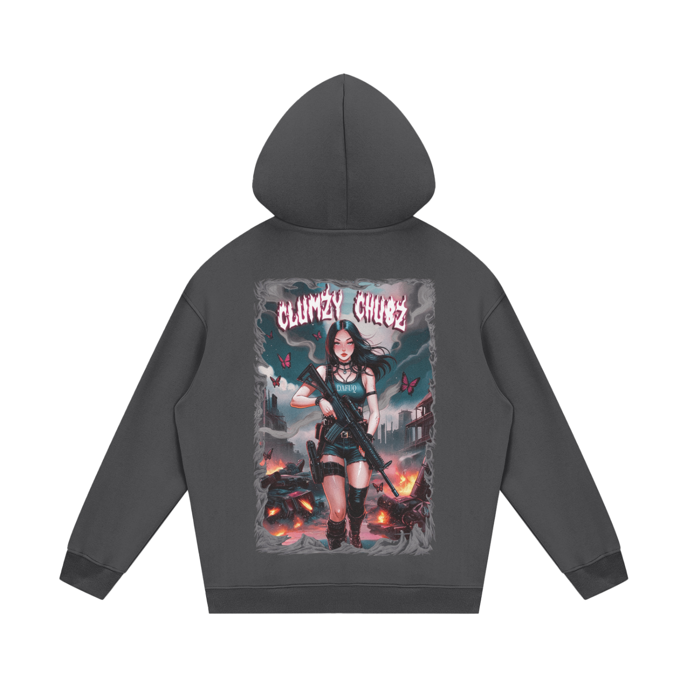 Clumzy Chubz Unisex Fleece Hoodie