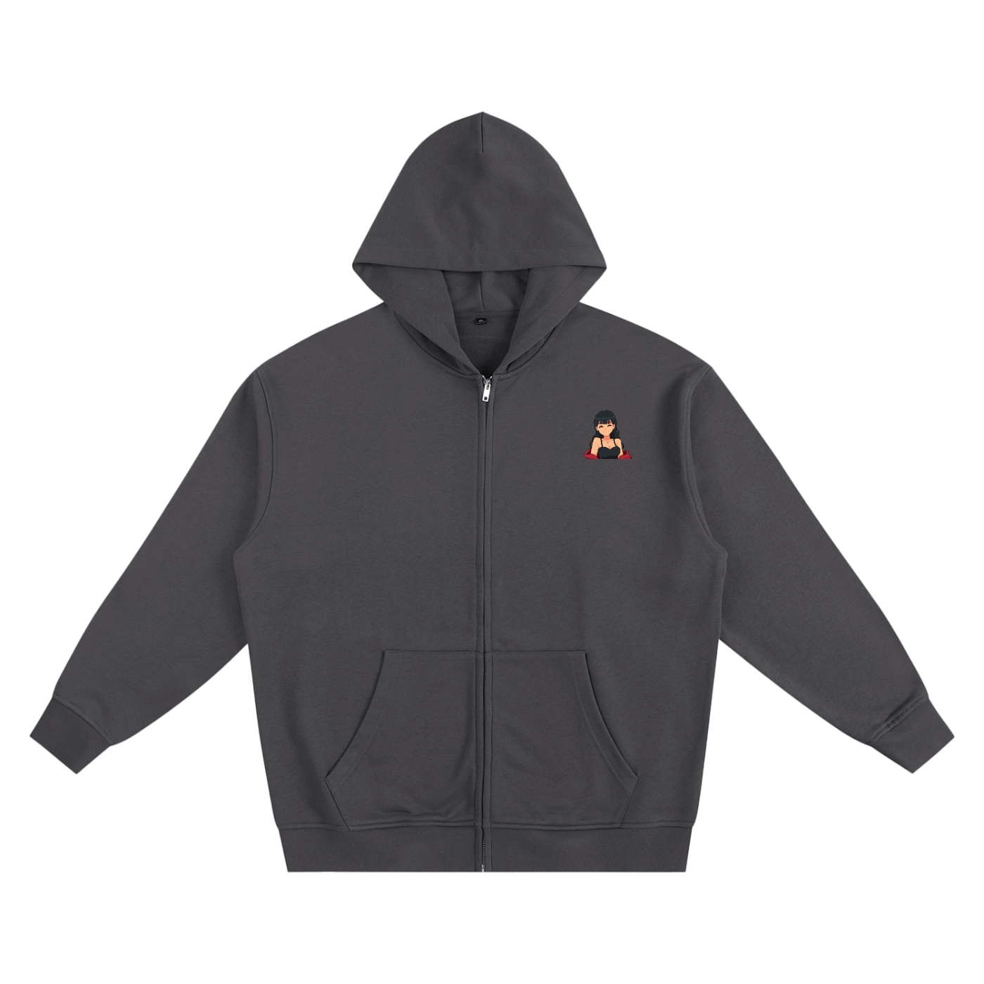 HeyItzMiks Heavyweight Zip-up Hoodie