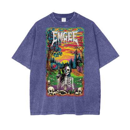 EMGEE Oversize Snow Washed T-Shirt