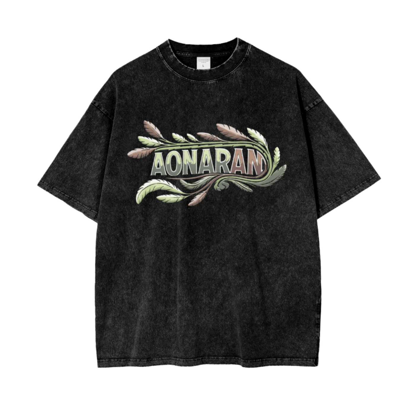 Aonaran Elementals Oversize Snow Washed T-Shirt