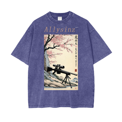 Allysinz Oversize Snow Washed T-Shirt