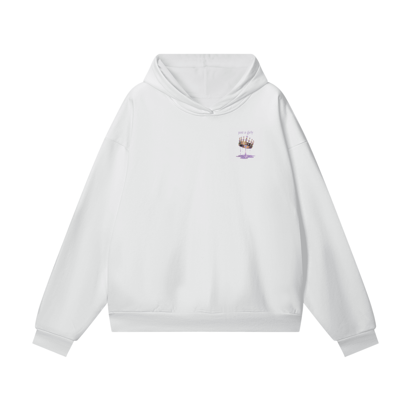 Khaleesi Oversize Heavyweight Hidden Pocket Fleece Hoodie