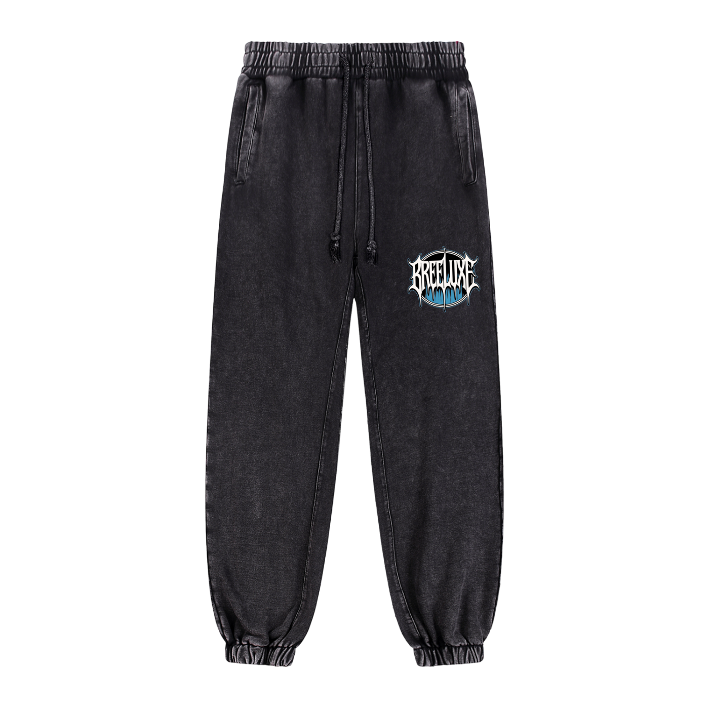 BreeLuxe Season 2 Snow Wash Heavyweight Jogged Sweatpants