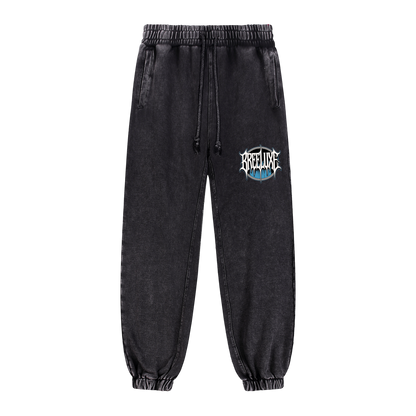 BreeLuxe Season 2 Snow Wash Heavyweight Jogged Sweatpants